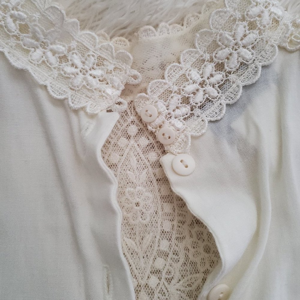 vintage Edwardian style lace blouse - Picture 9 of 10